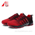 Nuevo estilo Fly knit Shoes calzado deportivo transpirable